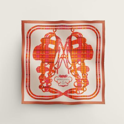 Brides de Gala Tartan scarf 45 | Hermès USA Brides de Gala Tartan scarf 45 | Hermès USA
